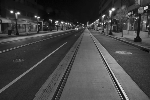 Street car is coming